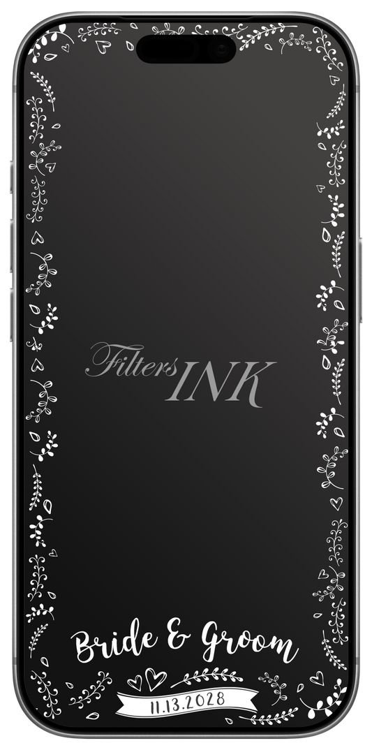 Wedding Foliage Frame