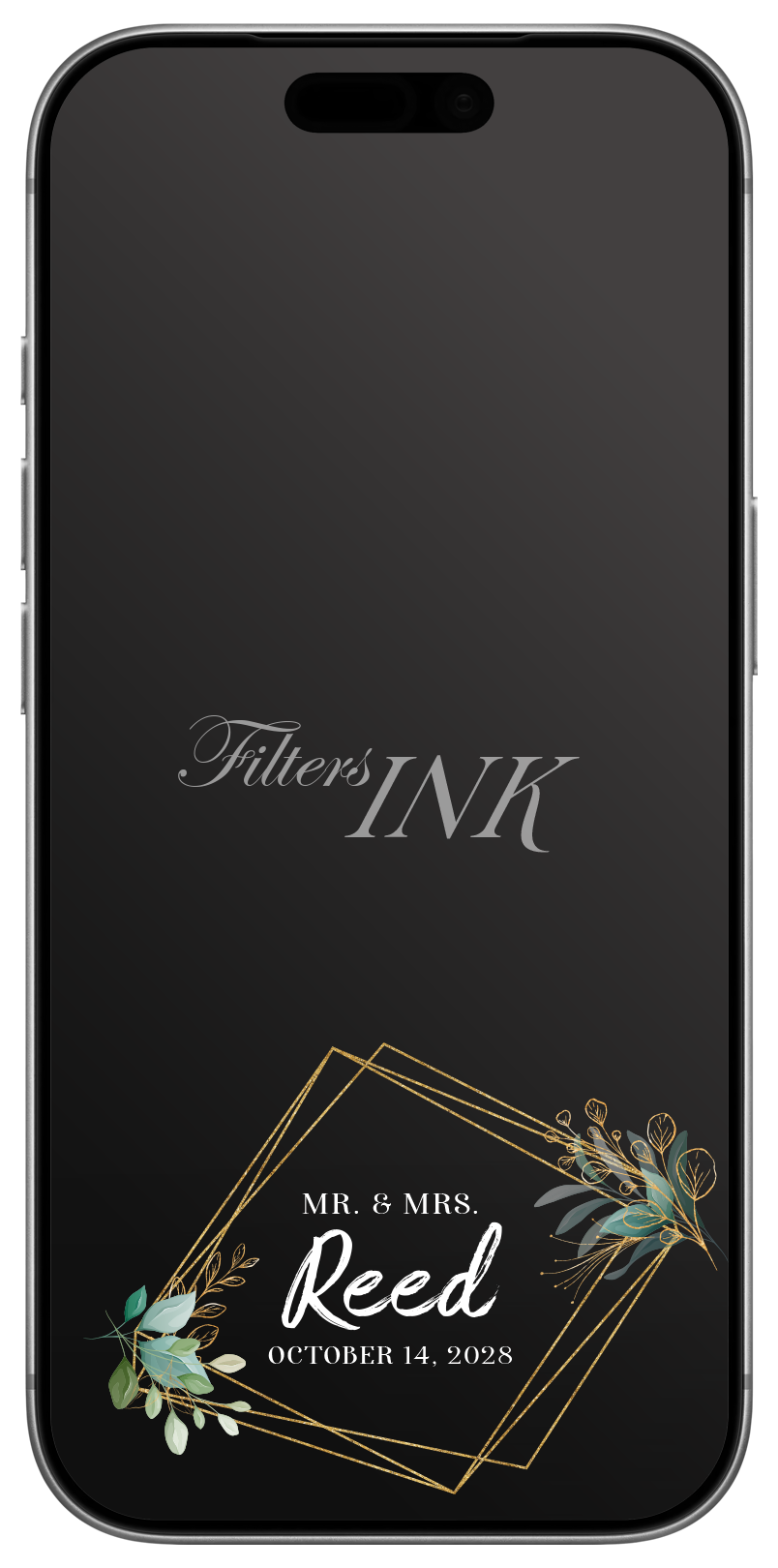 Wedding Geometric Gold