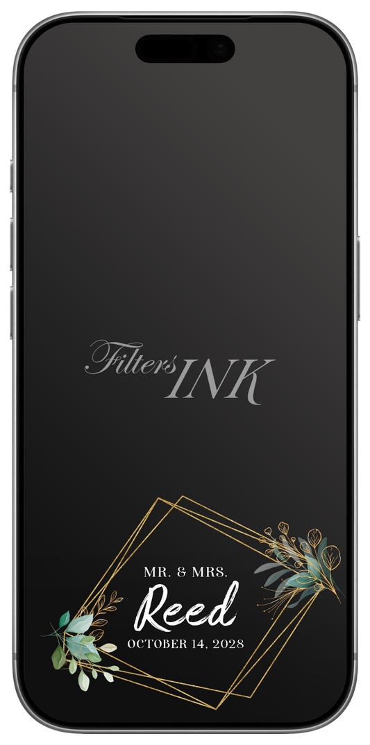 Wedding Geometric Gold
